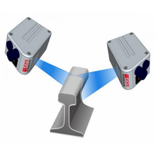 英國真尚有_ 激光三角位移傳感器ZLDS100軌道振動(dòng)測量