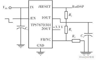 TPS767D301電平輸出電路