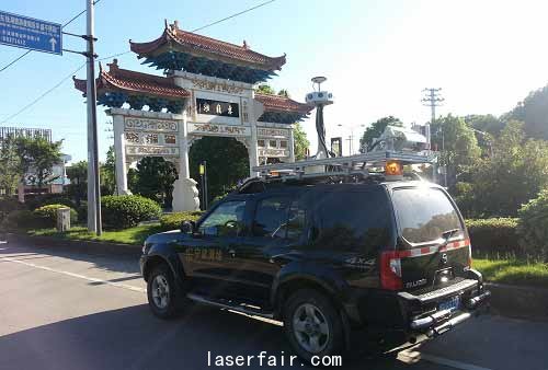 寧波市測(cè)繪設(shè)計(jì)研究院車載三維激光采集系統(tǒng)正式投入使用